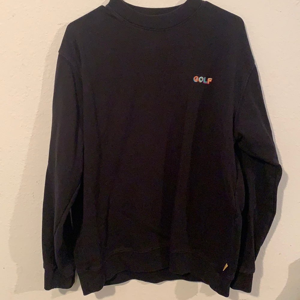 Golf crewneck Rainbow embroidery